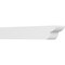 Ekena Millwork Standard Crestline Architectural Grade PVC Rafter Tail, 6"W X 6"H X 36"L RFTP06X06X36CRE - alternate 1